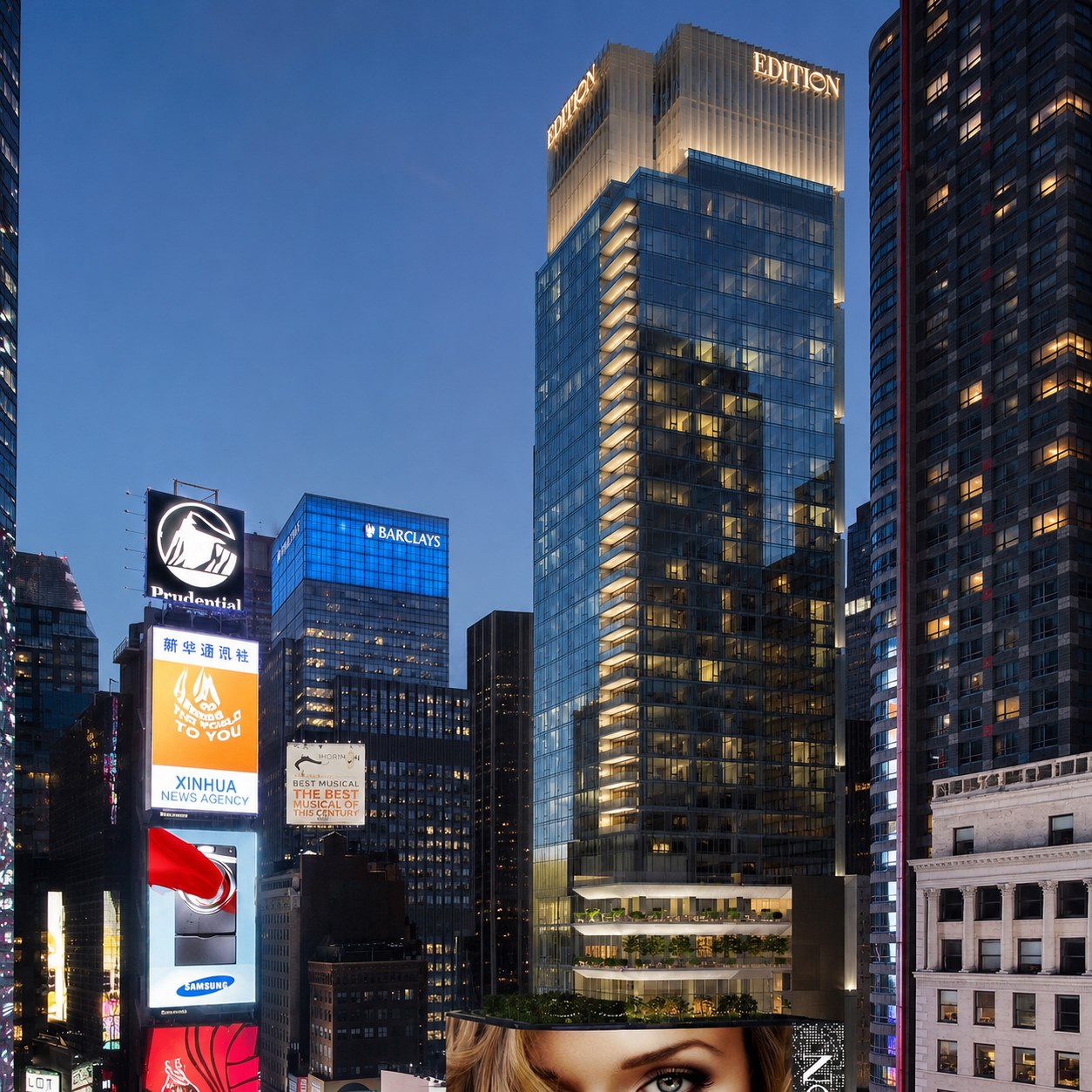 Edition Hotel - 20 Times Square